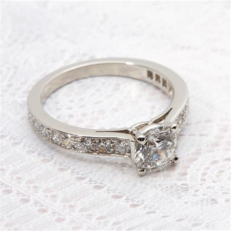 second hand cartier engagement rings